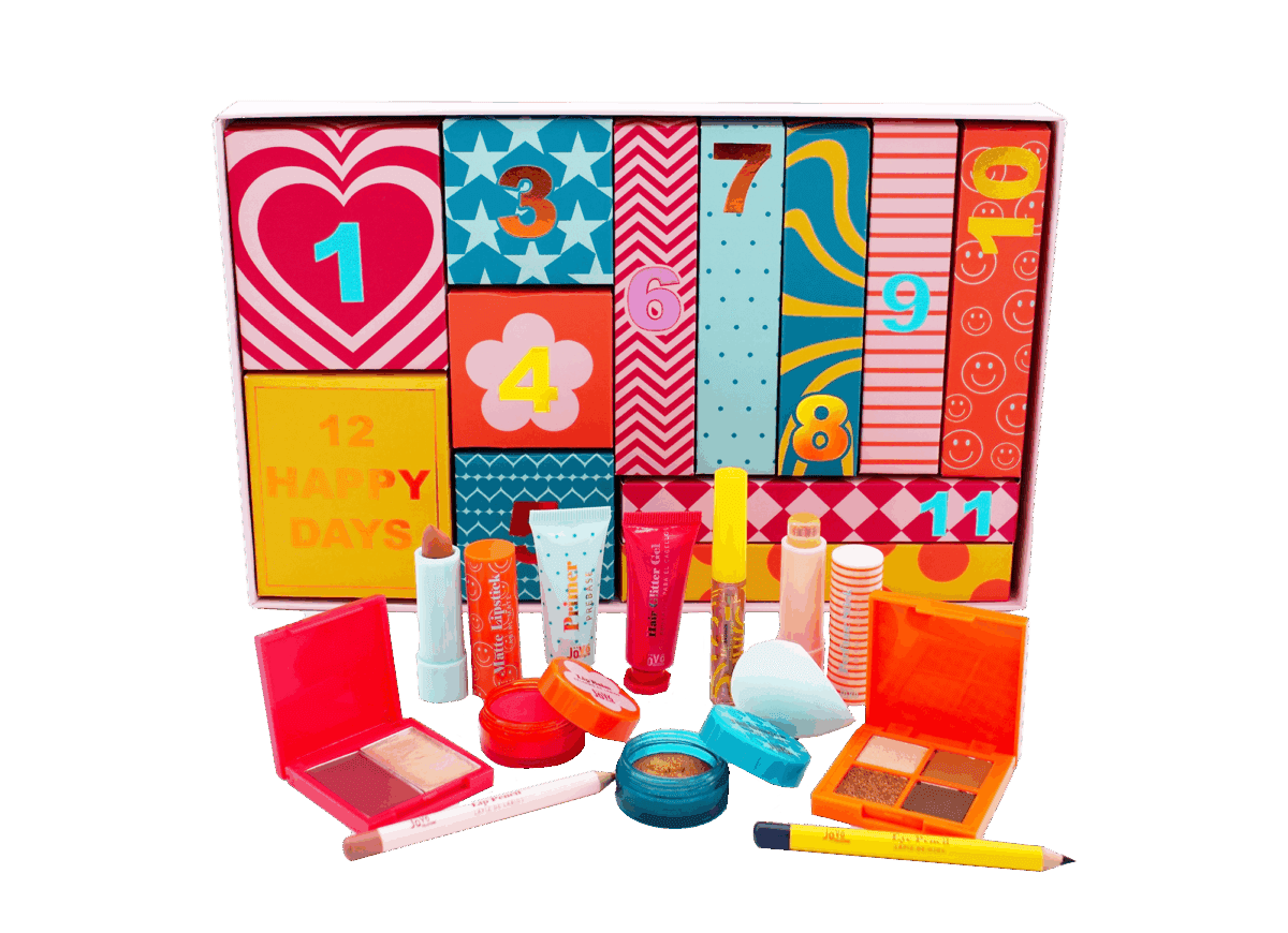 12 HAPPY DAYS make up surprise box BY JOVO